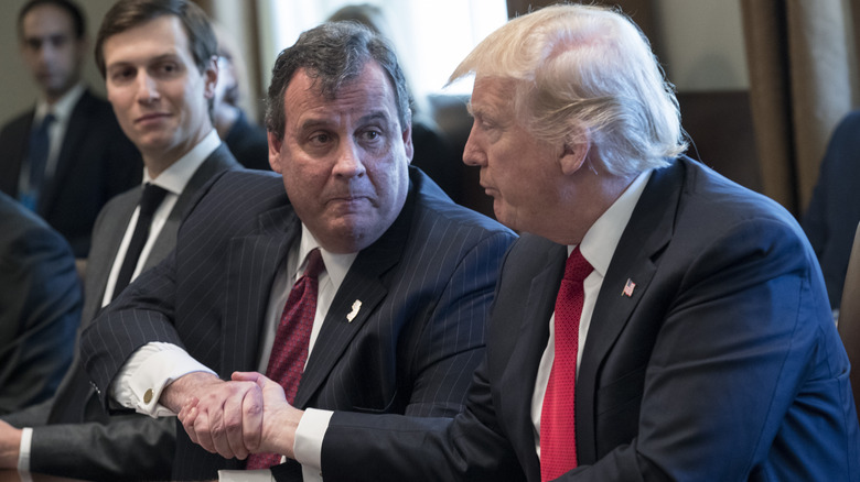 Chris Christie Donald Trump friendly