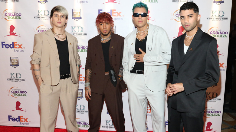 CNCO on the red carpet