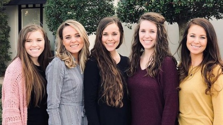 The Duggar women pose for a photo on Instagram