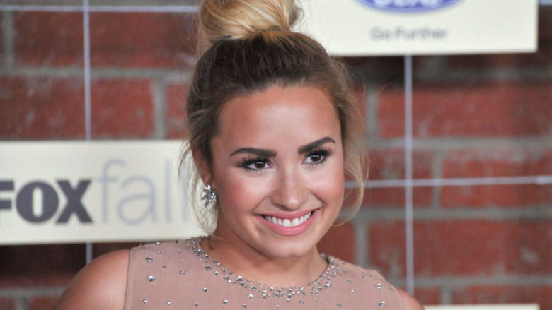 Demi Lovato smiling