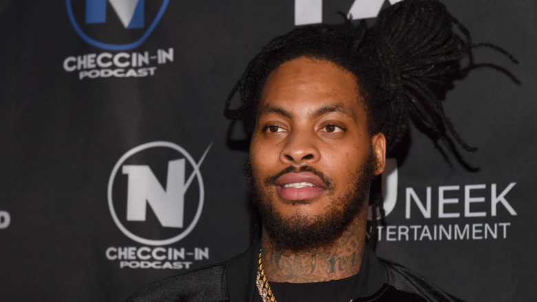 Waka Flocka Flame on the red carpet