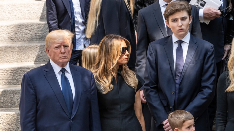 The Real Reason Donald Trump Isn't A Fan Of Barron Playing Football