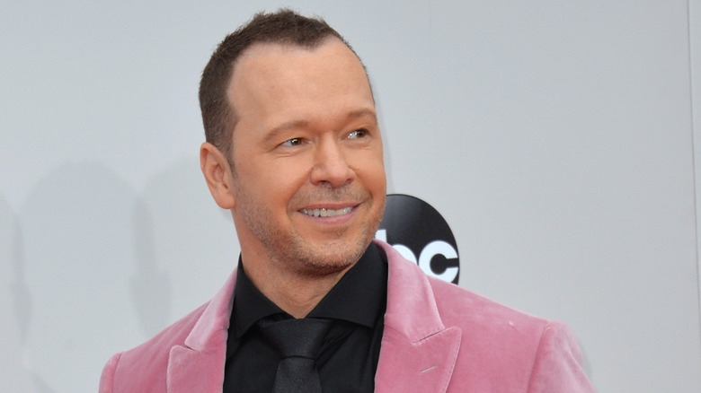 Donnie Wahlberg attends the 2016 American Music Awards