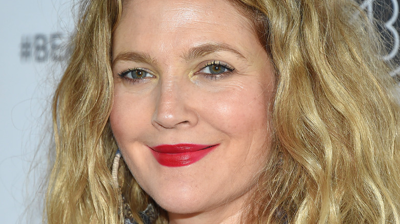 Drew Barrymore on the red carpet