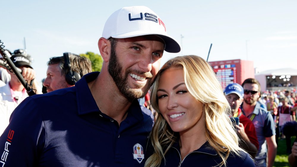 Dustin Johnson and Paulina Gretzky