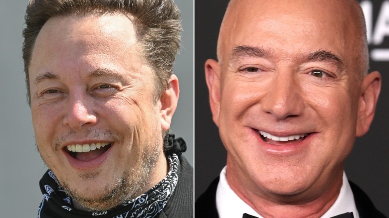 Elon Musk and Jeff Bezos