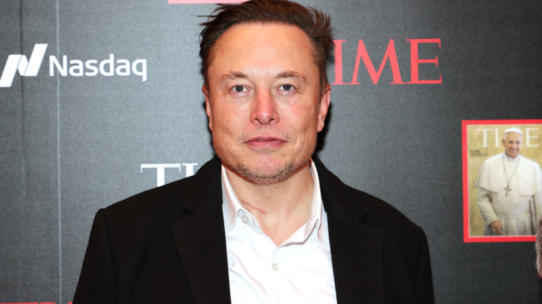 Elon Musk at a TIME event in 2021