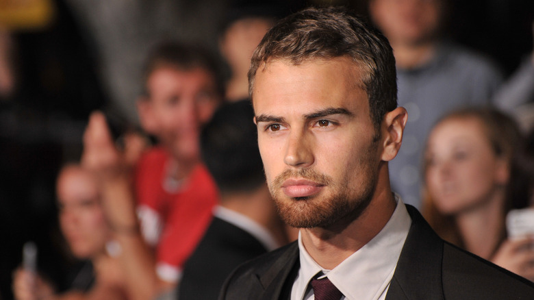 Theo James at a red carpet event