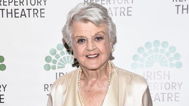 Angela Lansbury posing