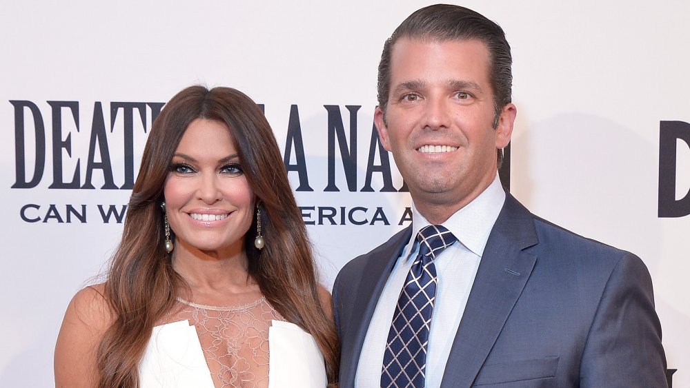 Kimberly Guilfoyle and Donald Trump Jr. 