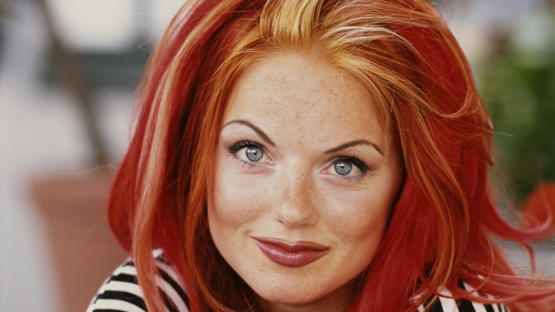 Geri Halliwell gazing in front