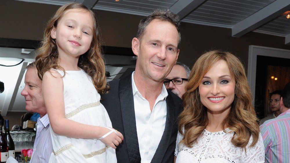 Todd Thompson, Giada De Laurentiis, and their daughter Jade