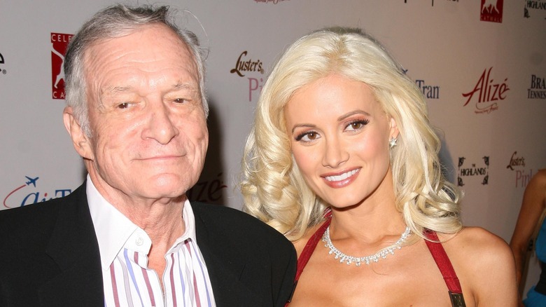 Hugh Hefner with Holly Madison