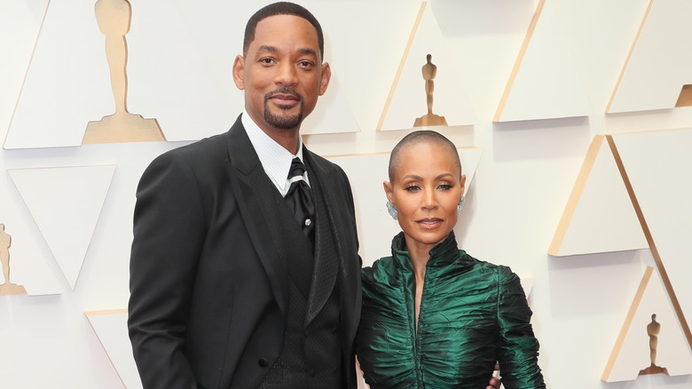  Will Smith and Jada Pinkett Smith attend the 94th Annual Academy Awards