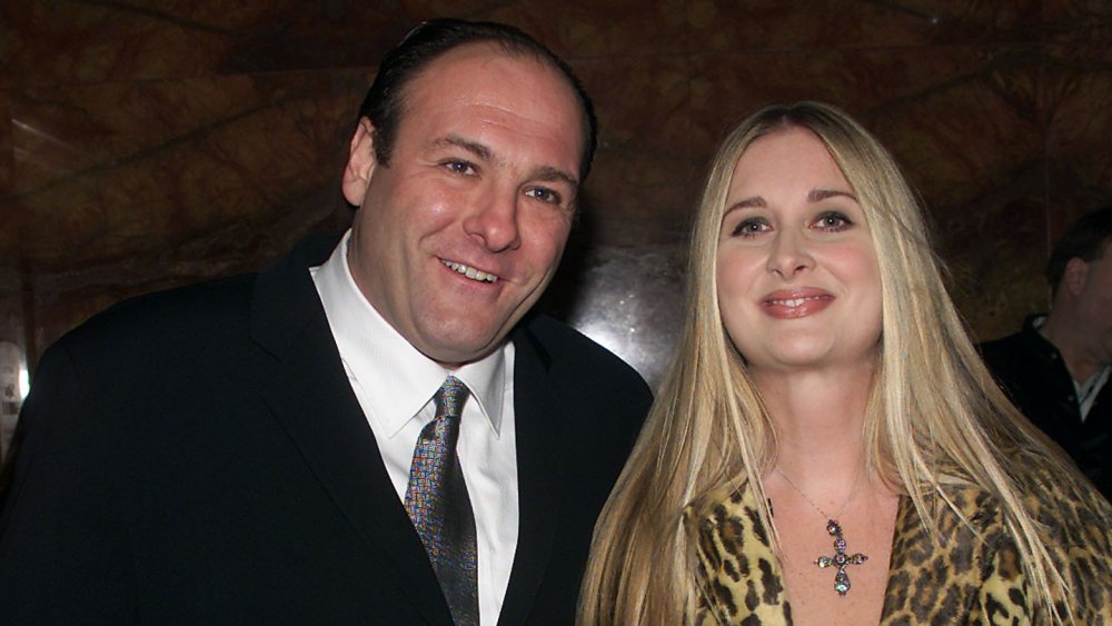 James Gandolfini and Marcy Wudarski