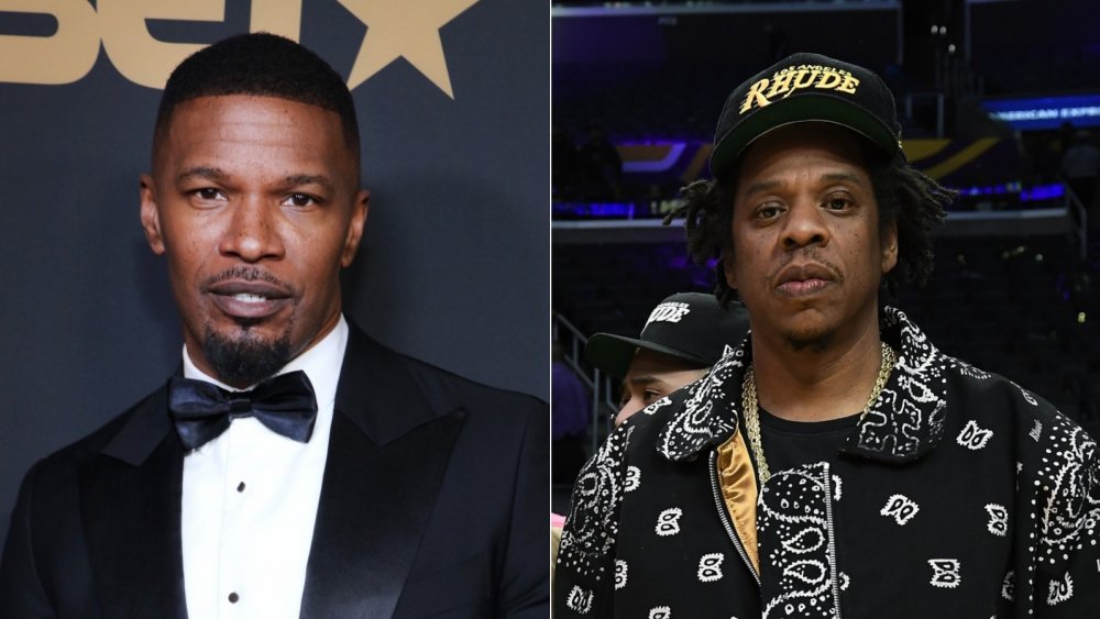 Jamie Foxx and Jay Z