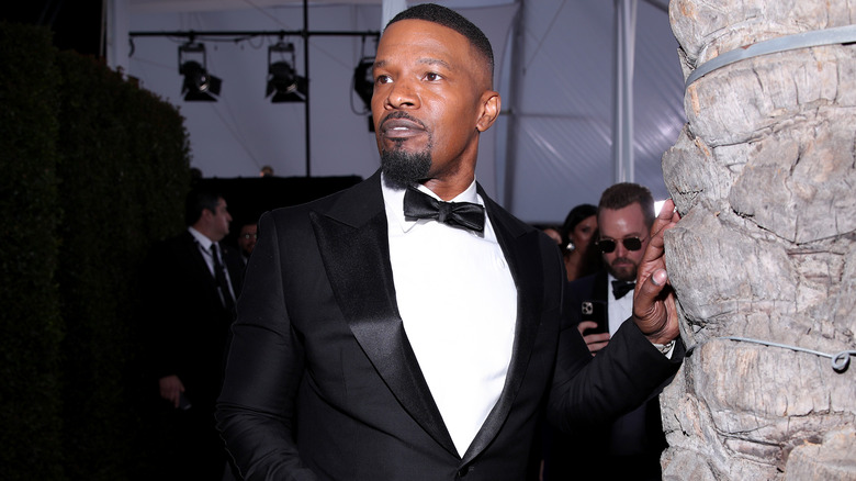 Jamie Foxx wearing a tuxedo