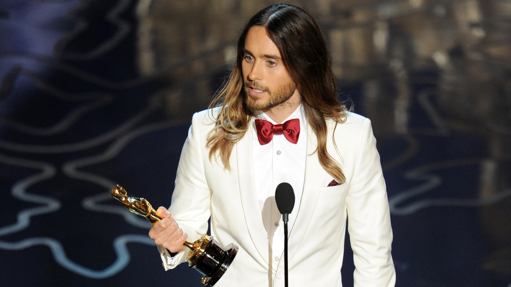 Jared Leto accepts Oscar 