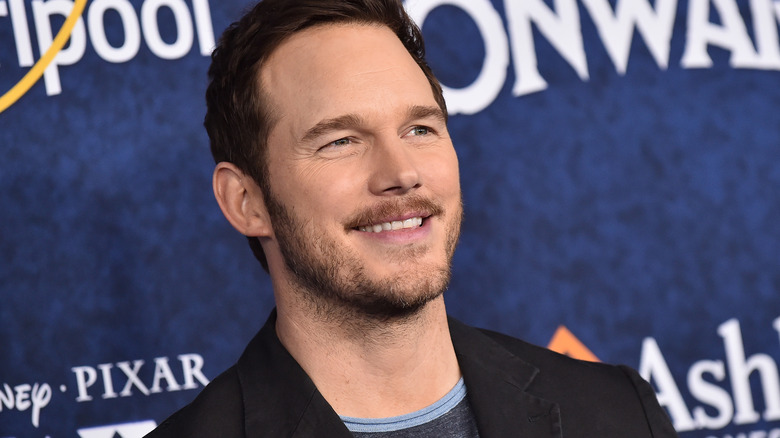 Chris Pratt smiles