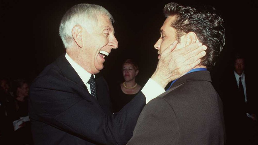 Aaron Spelling and Jason Priestley