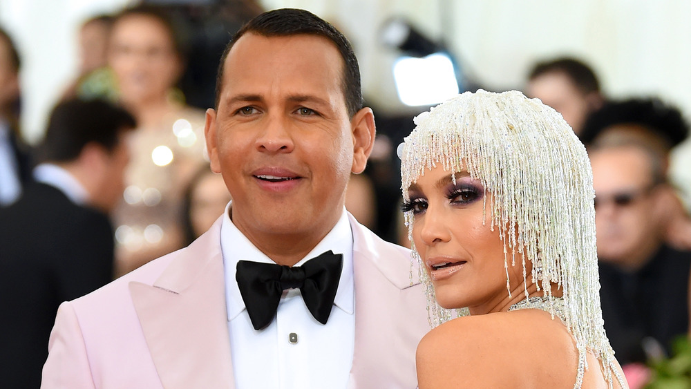 Alex Rodriguez and Jennifer Lopez at the MET Gala