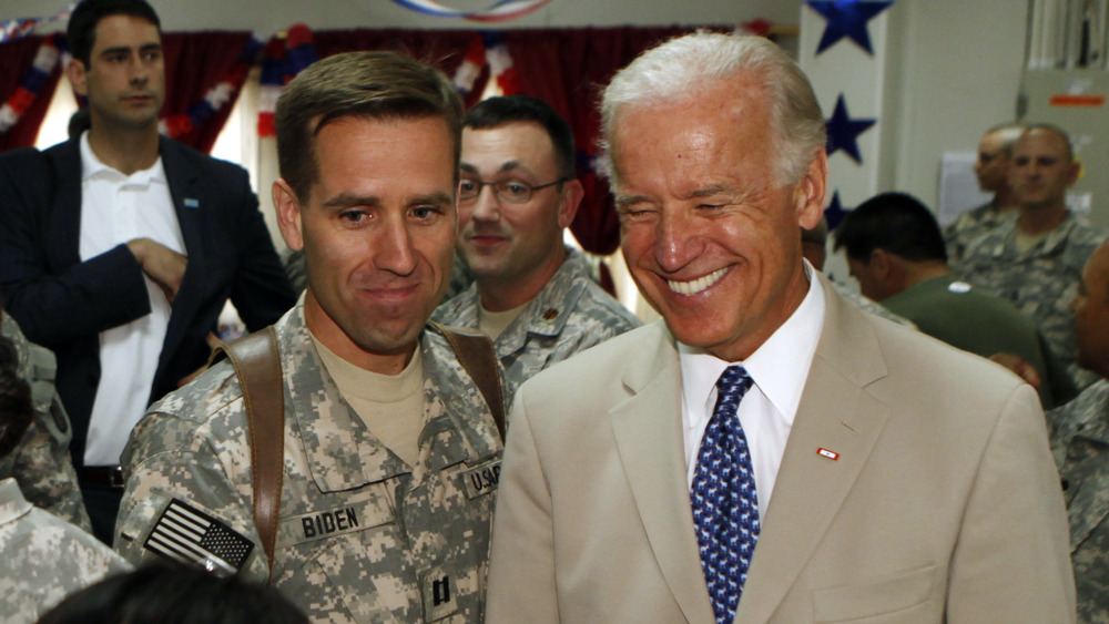 Beau Biden with Joe Biden
