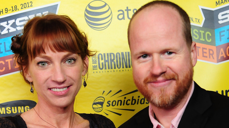 Kai Cole and Joss Whedon at an event