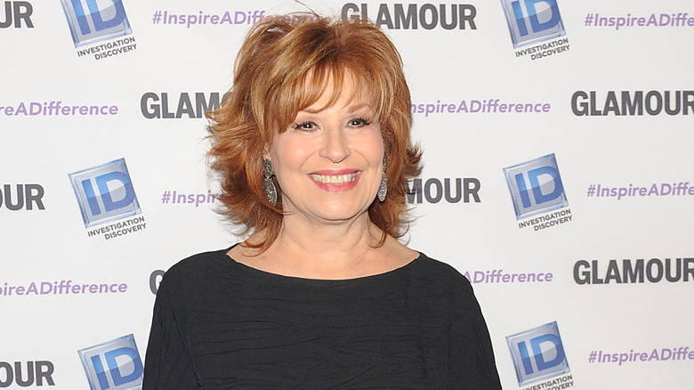 Joy Behar on the red carpet