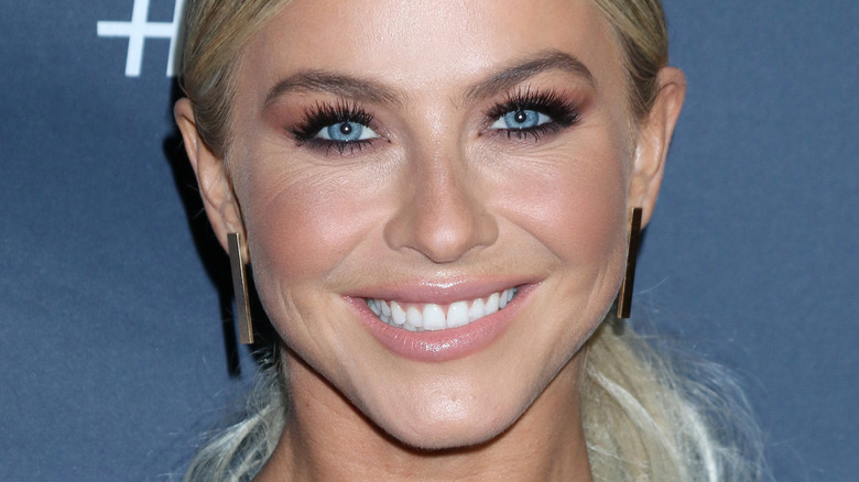 Julianne Hough with wide smile