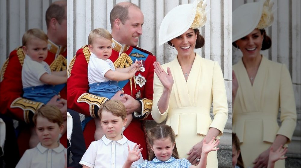 Prince Louis, Prince William, Prince George, Princess Charlotte, Kate Middleton