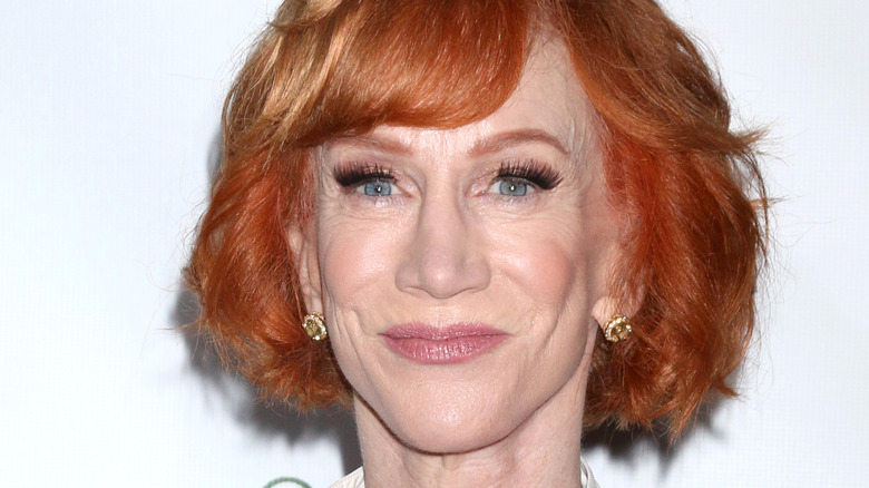 Kathy Griffin on the red carpet