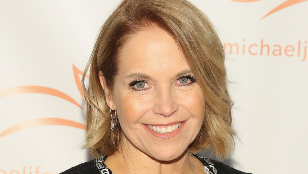 Katie Couric smiling