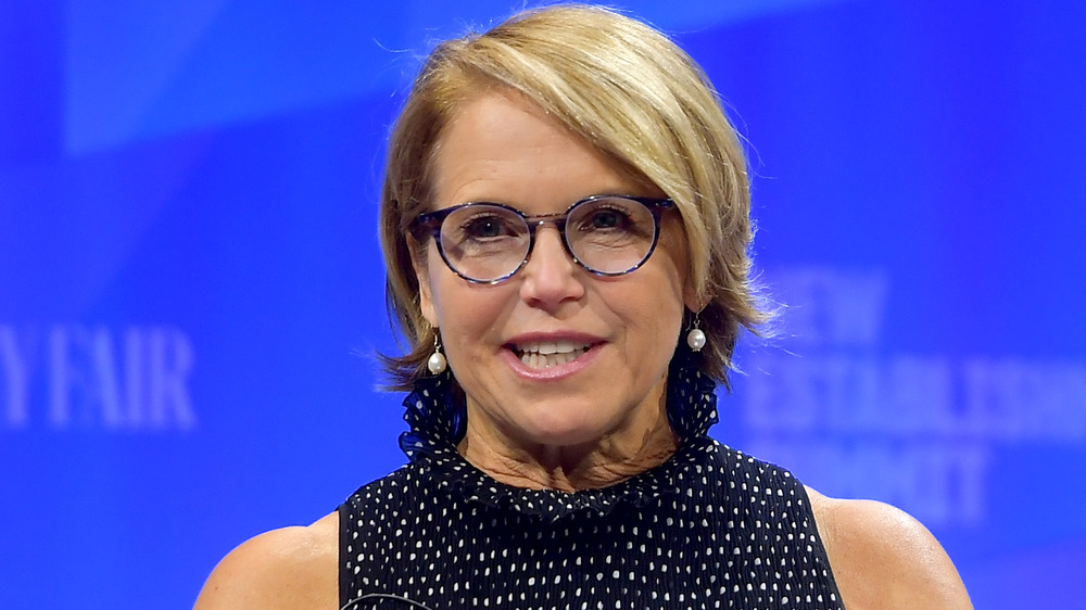 Katie Couric talks