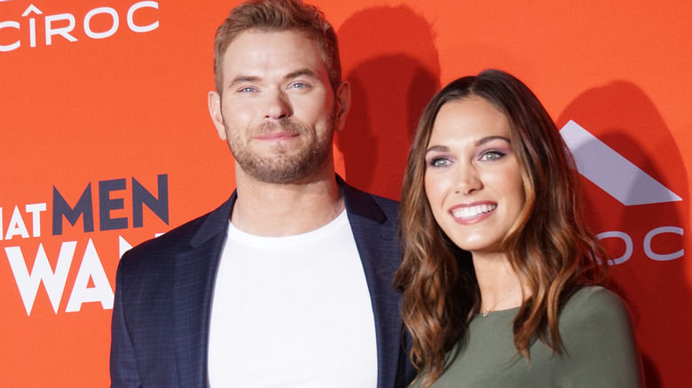 Kellan Lutz and his wife