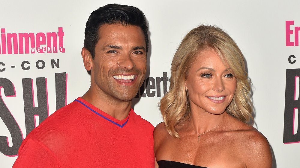 Mark Consuelos and Kelly Ripa attend Entertainment Weekly's Comic-Con Bash held at FLOAT, Hard Rock Hotel San Diego