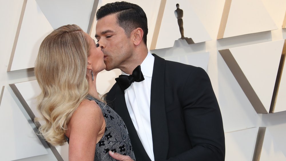 Kelly Ripa and Mark Consuelos attend the 91st Annual Academy Awards at Hollywood and Highland