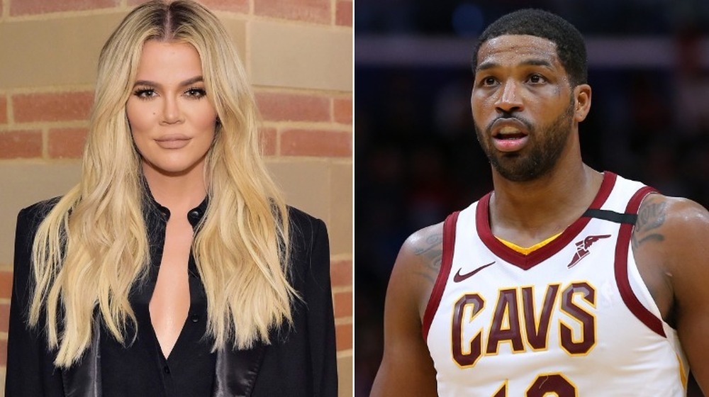 Khloe Kardashian and Tristan Thompson