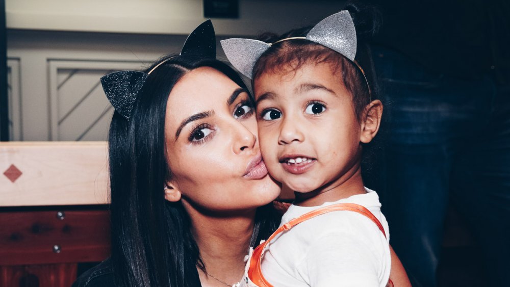 Kim Kardashian and North West