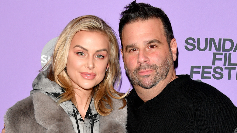 Lala Kent and Randall Emmett posing