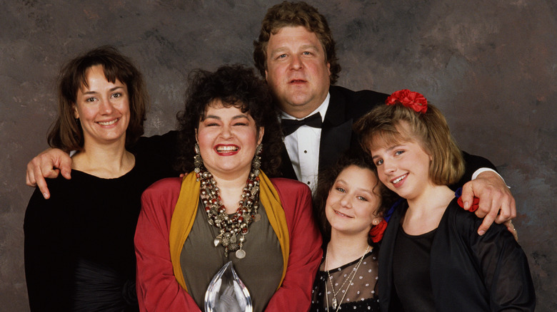 The cast of Roseanne