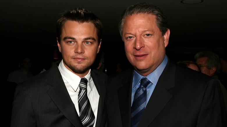 Leonardo DiCaprio and Al Gore in 2006.