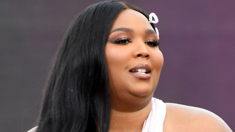 Lizzo on the red carpet