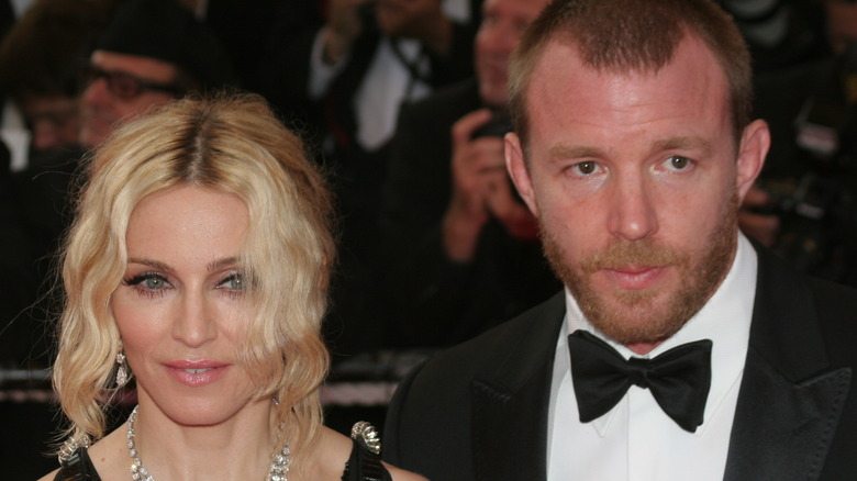 Madonna and Guy Ritchie on the red carpet