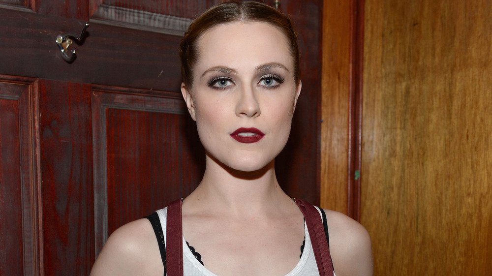 Evan Rachel Wood suspenders