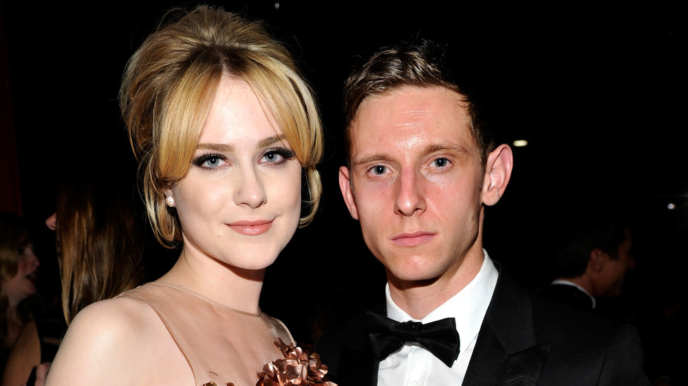 Evan Rachel Wood, Jamie Bell at a gala