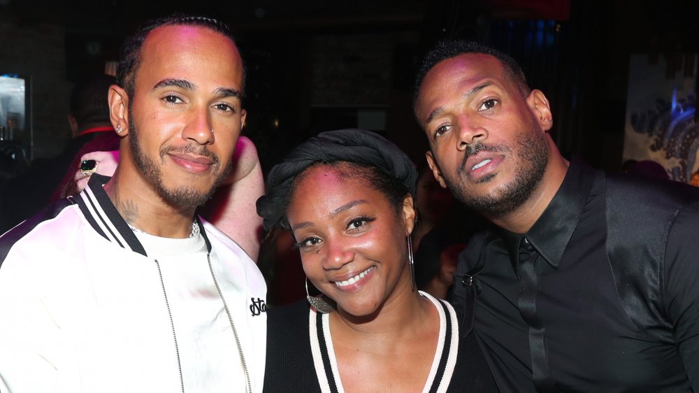 Lewis Hamilton, Tiffany Haddish, & Marlon Wayans