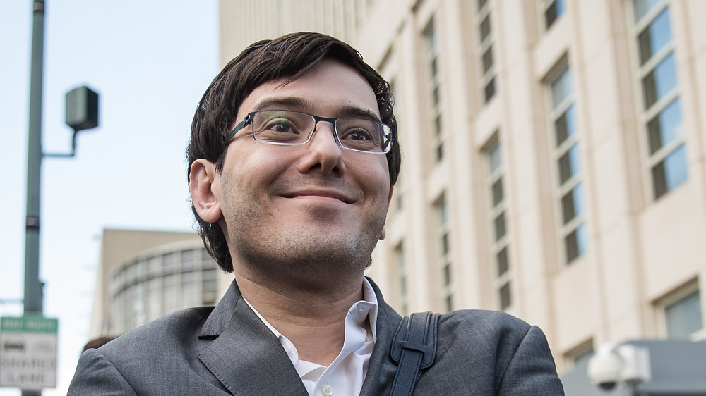 Martin Shkreli smiling