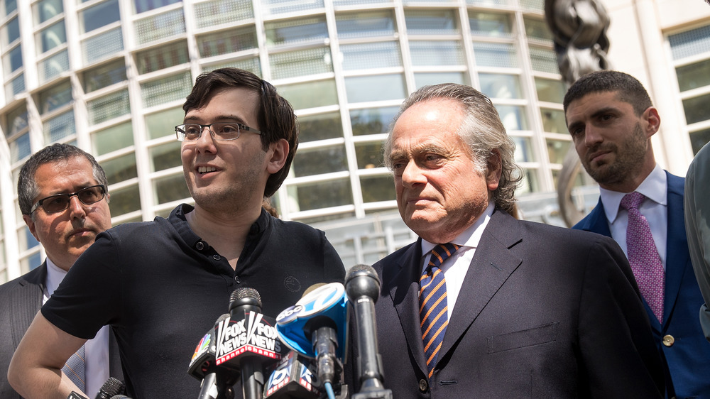 Martin Shkreli at press conference