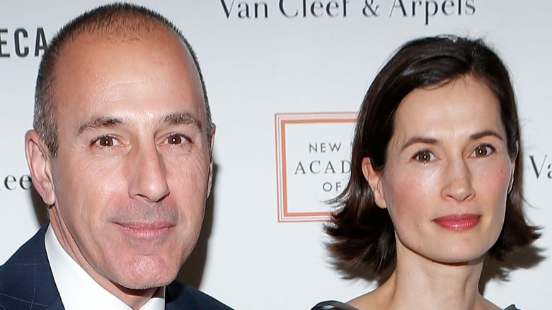 Matt Lauer and Annette Roque