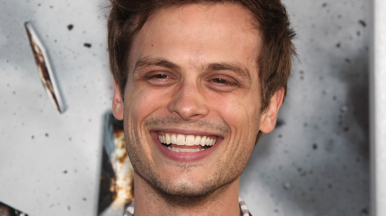 Matthew Gray Gubler laughing